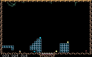 Space Cavern Blaster atari screenshot